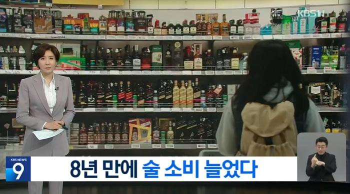 8년만에 늘었단 한국의 술소비 이미지 #2
